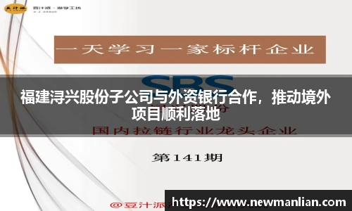 福建浔兴股份子公司与外资银行合作，推动境外项目顺利落地